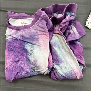 Purple Water colors little sleepies